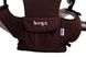 Рюкзак-кенгуру для переноски детей Bugs 5в1 SafeTop - коричневый изображение 7