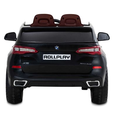 Электромобиль Rollplay двухместный BMW X5M - черный (7290113213326)